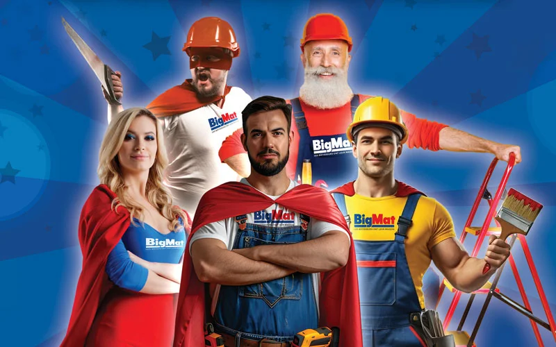 Création banderoles et affiches BigMat